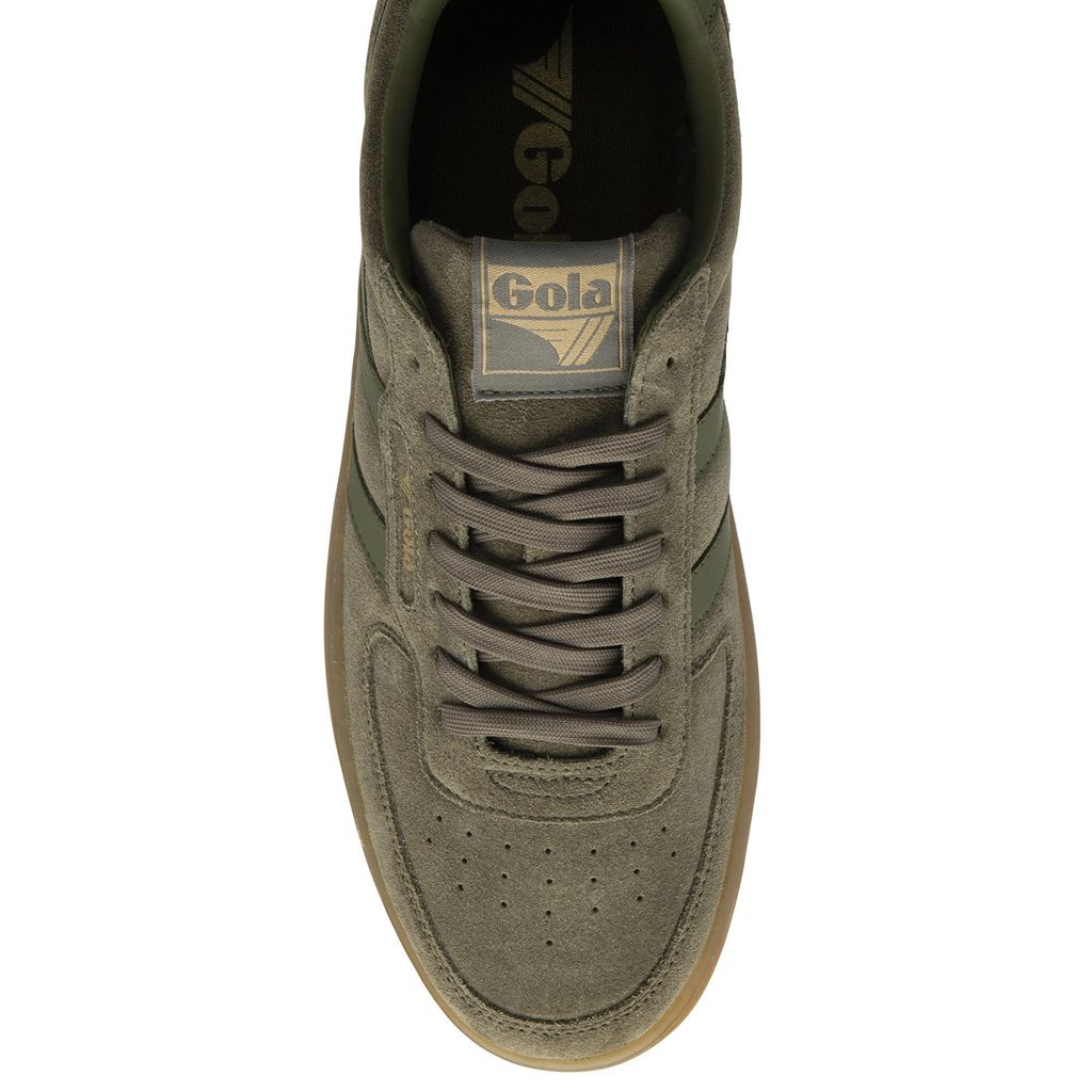 Gola Classics Hawk Suede '86 Sneakers Kaki Colombia | 487JWGEIU