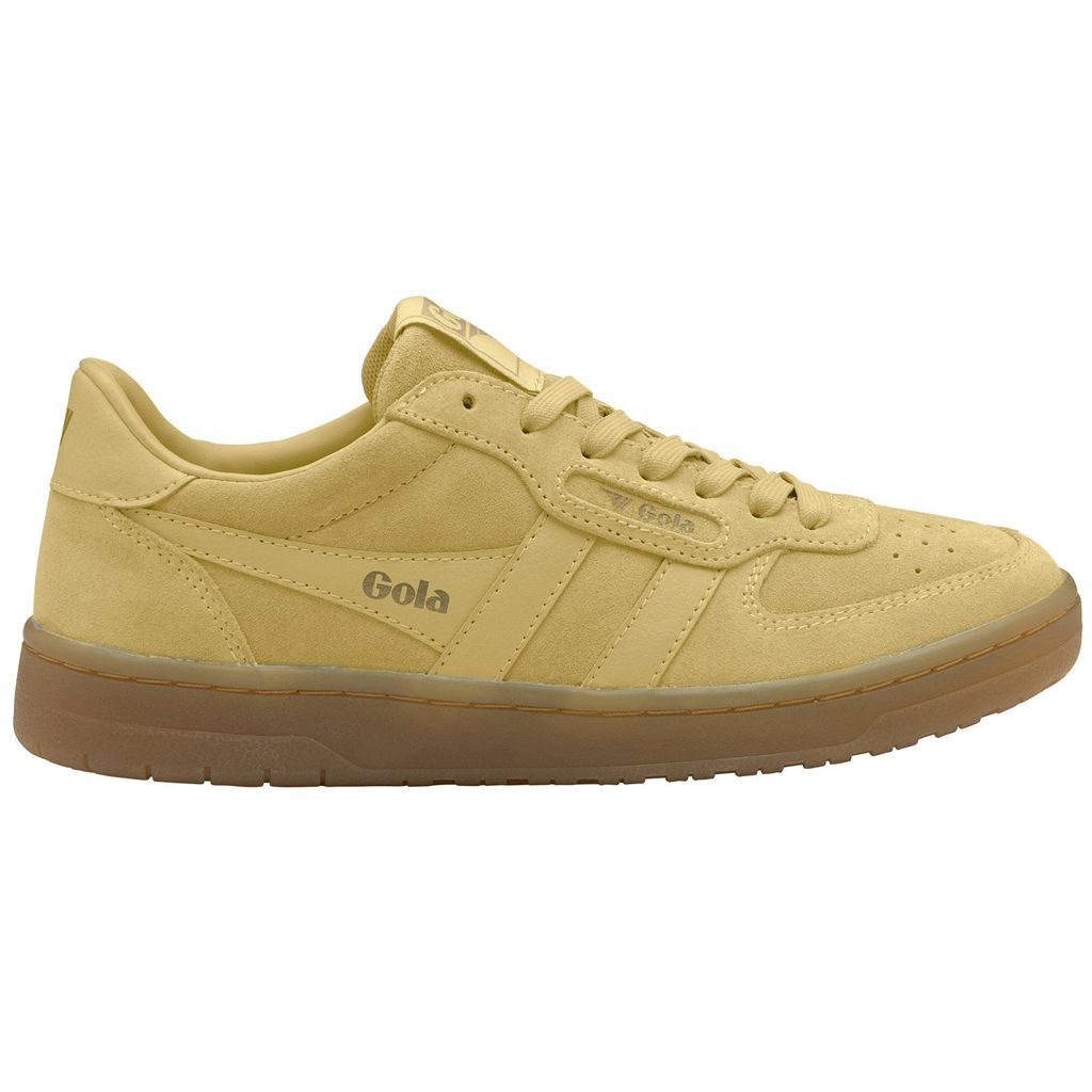 Gola Classics Hawk Suede '86 Sneakers Pollen Gum Colombia | 079YANWKD