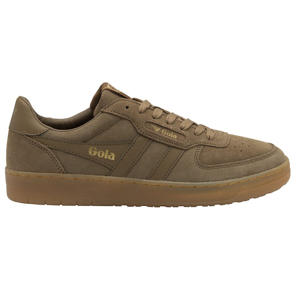 Gola Classics Hawk Suede '86 Sneakers Tobacco Gum Colombia | 615BEJUTD