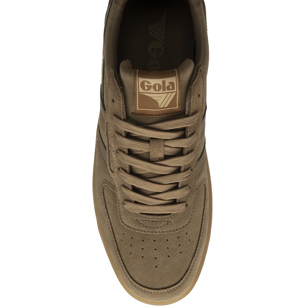 Gola Classics Hawk Suede '86 Sneakers Tobacco Gum Colombia | 615BEJUTD