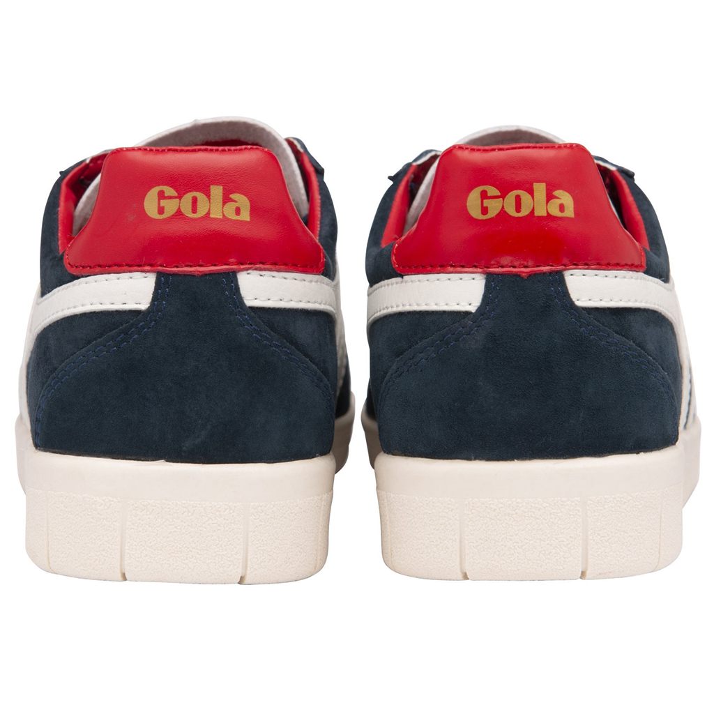 Gola Classics Hurricane Suede Sneakers Azul Marino Blancas Rojas Oscuro Colombia | 314DCZQSW