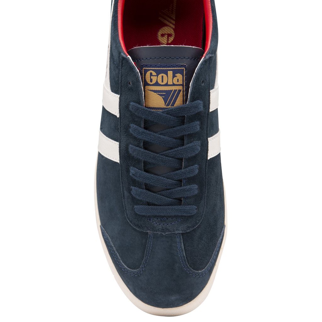 Gola Classics Hurricane Suede Sneakers Azul Marino Blancas Rojas Oscuro Colombia | 314DCZQSW