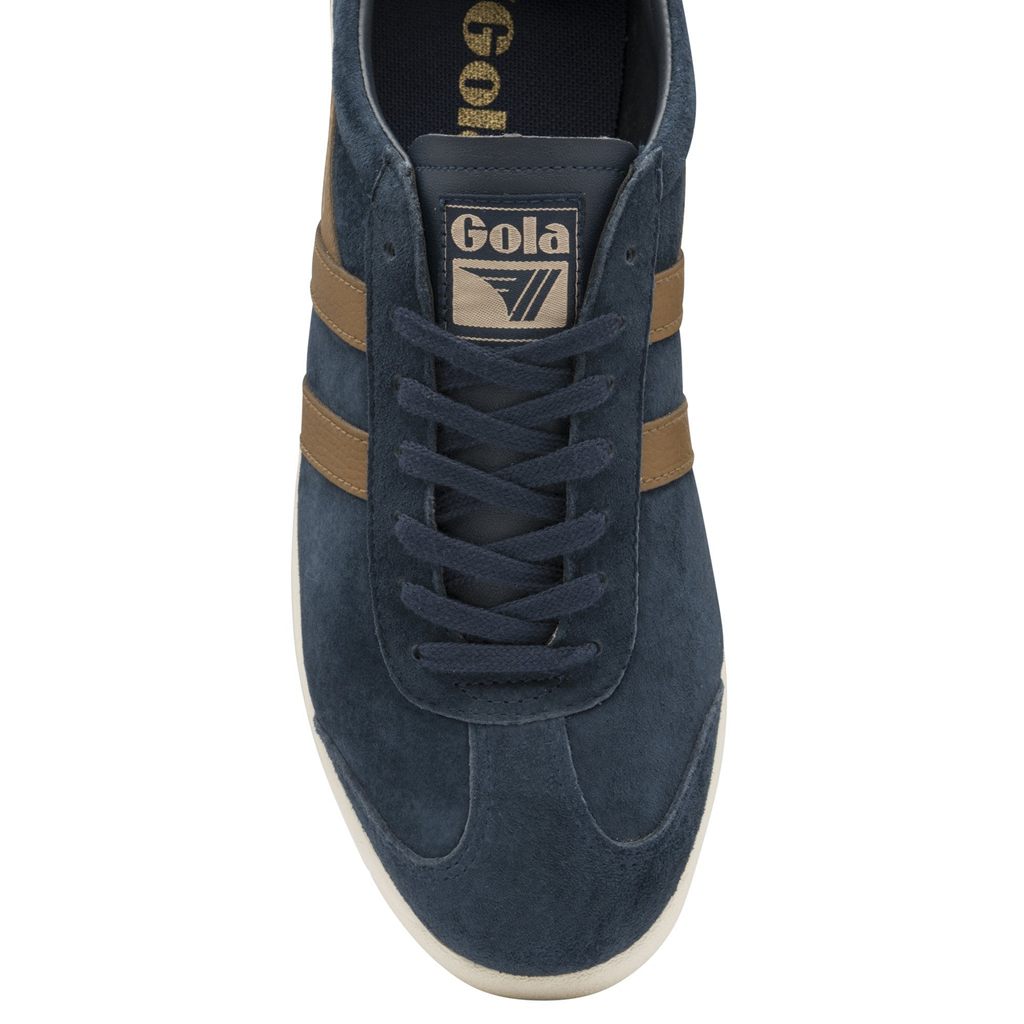 Gola Classics Hurricane Suede Sneakers Azul Marino Blancas Colombia | 314FEAGKX