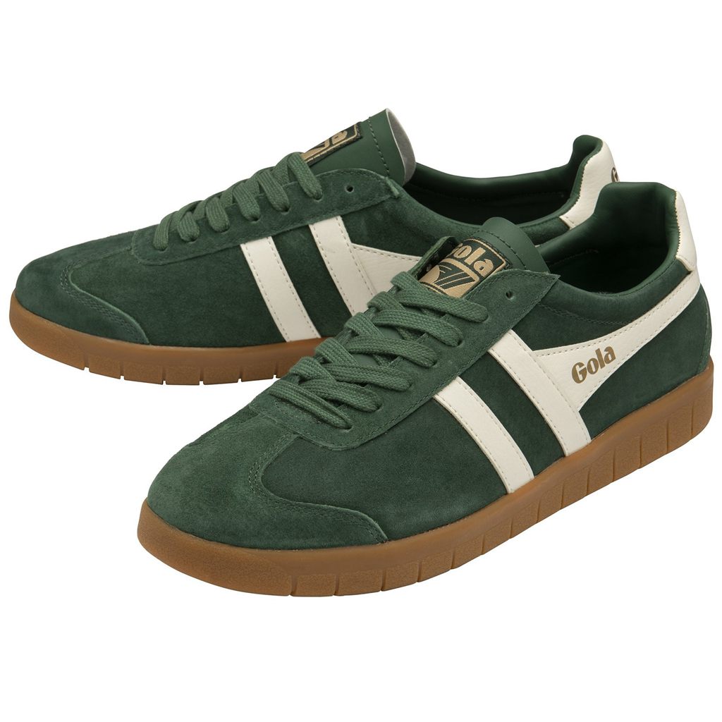 Gola Classics Hurricane Suede Sneakers Blancas Colombia | 749YZQXEB