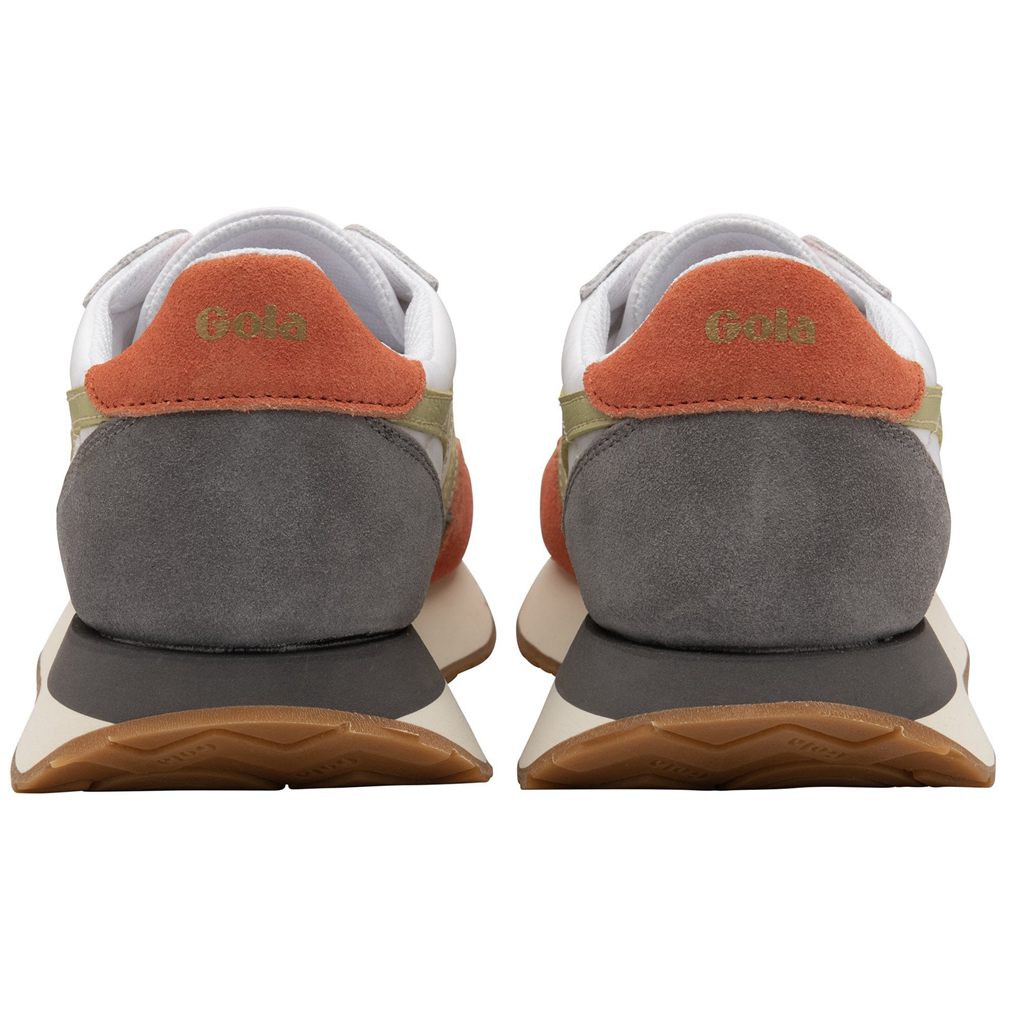 Gola Classics Indiana Sneakers Blancas Limón Colombia | 538VCQFPN