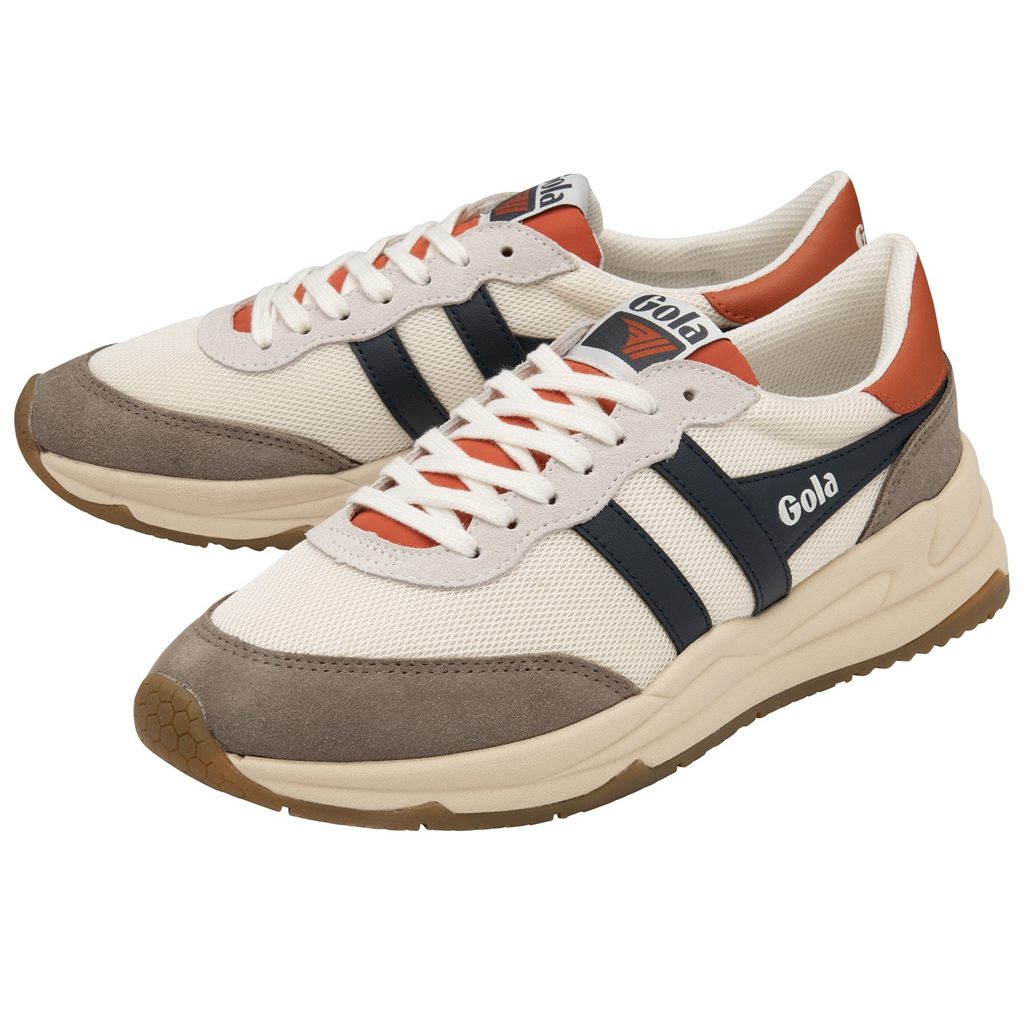 Gola Classics Jupiter Sneakers Blancas Azul Marino Colombia | 360CLQVOH