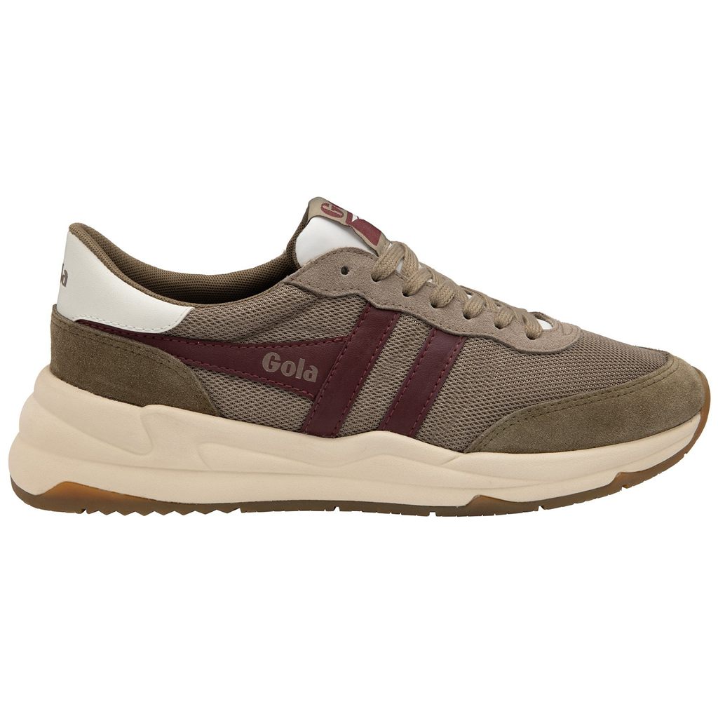 Gola Classics Jupiter Sneakers Kaki Burdeos Colombia | 634SNQDHG