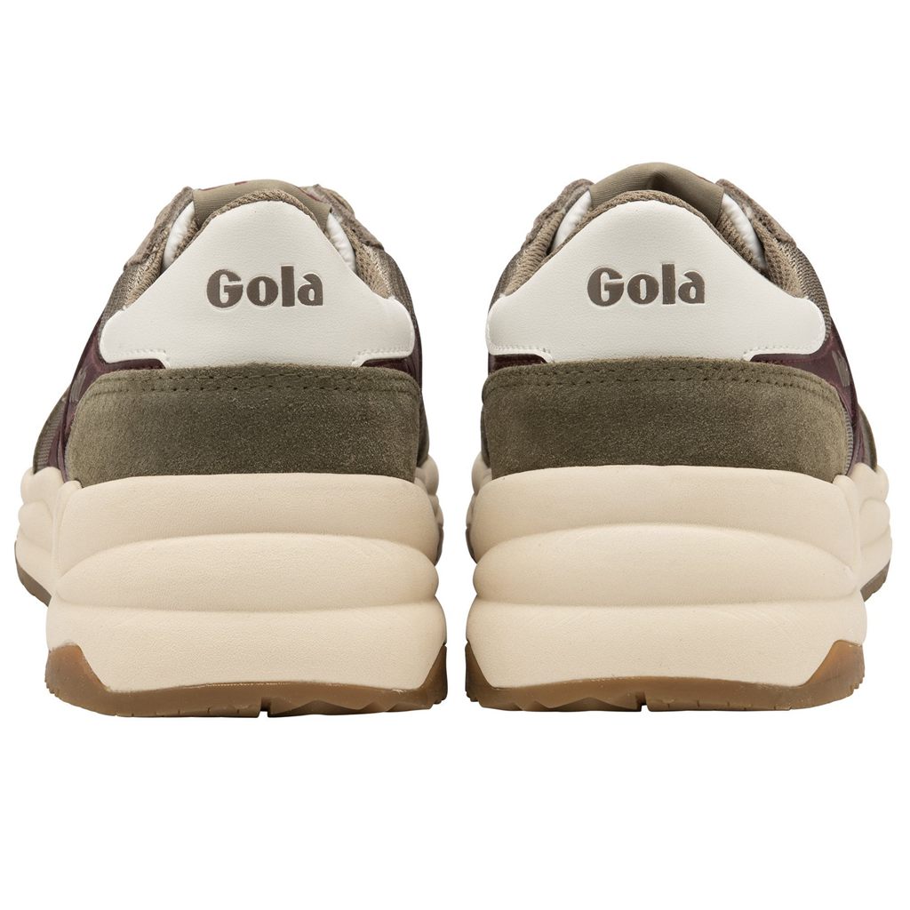 Gola Classics Jupiter Sneakers Kaki Burdeos Colombia | 634SNQDHG