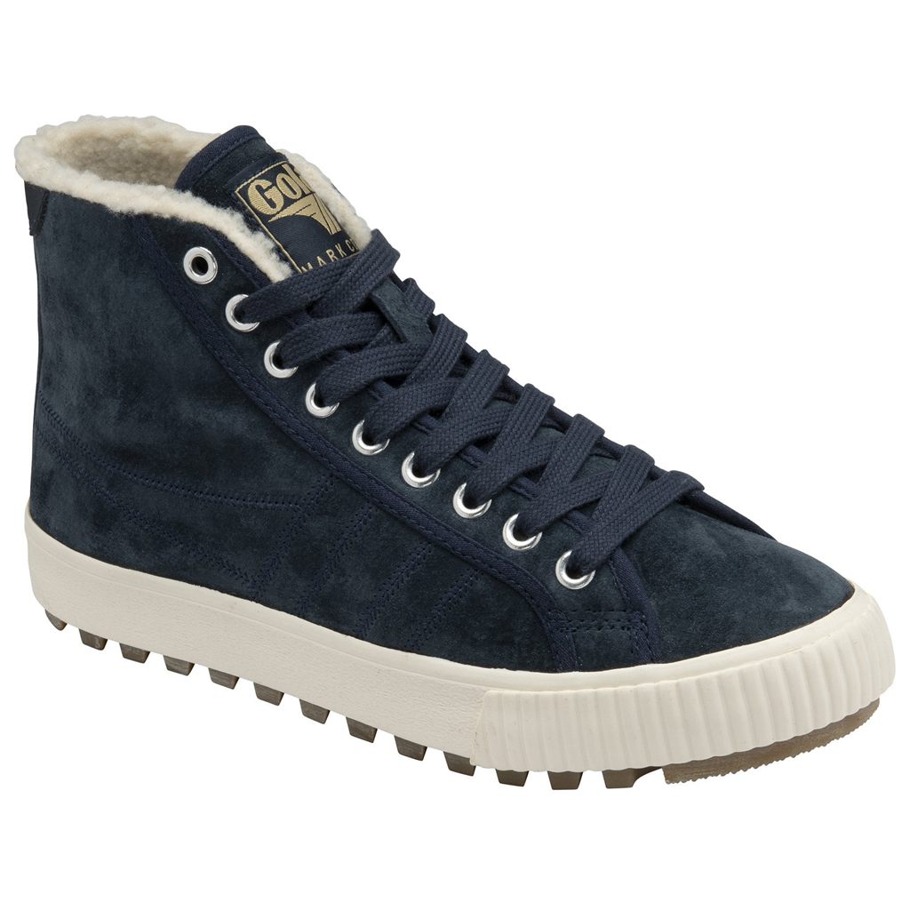 Gola Classics Nordic High Plimsolls Shoes Azul Marino Colombia | 578WBYXVI