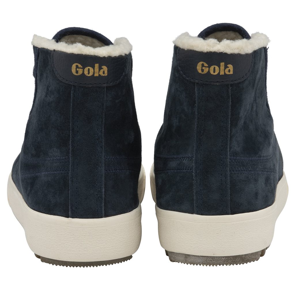 Gola Classics Nordic High Plimsolls Shoes Azul Marino Colombia | 578WBYXVI