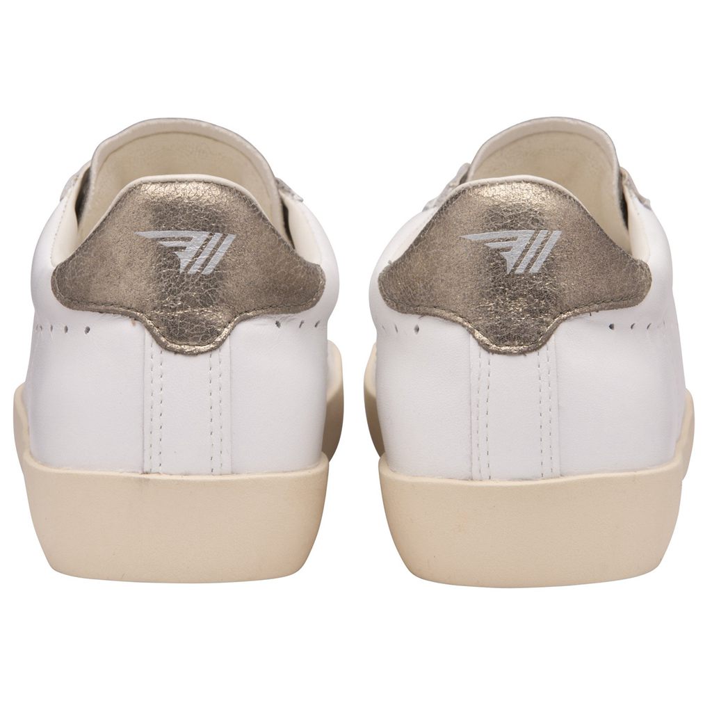 Gola Classics Nova Metallic Sneakers Blancas Doradas Colombia | 075XFIEUJ