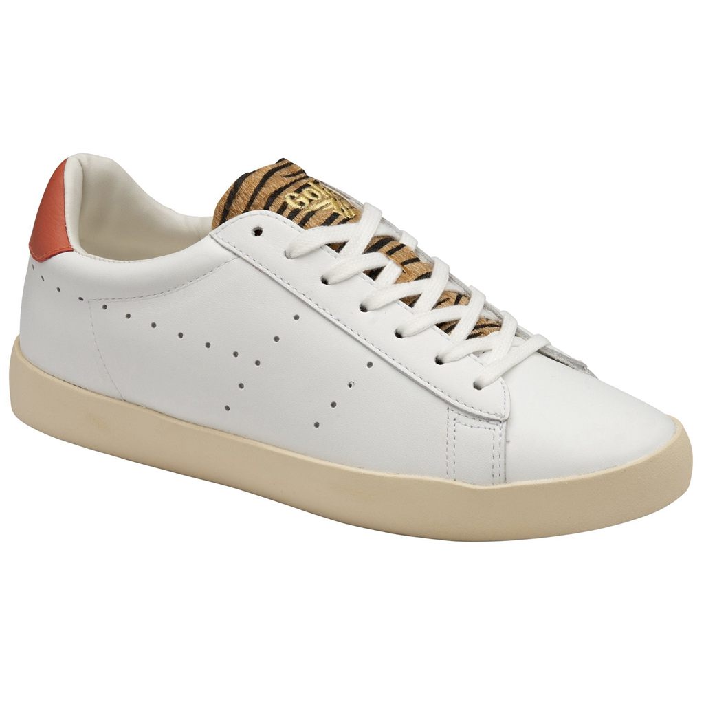 Gola Classics Nova Safari Sneakers Blancas Coral Colombia | 851RPTXZF