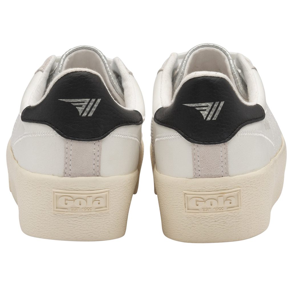 Gola Classics Orchid Platform Viper Sneakers Blancas Plateadas Colombia | 759VUGONI