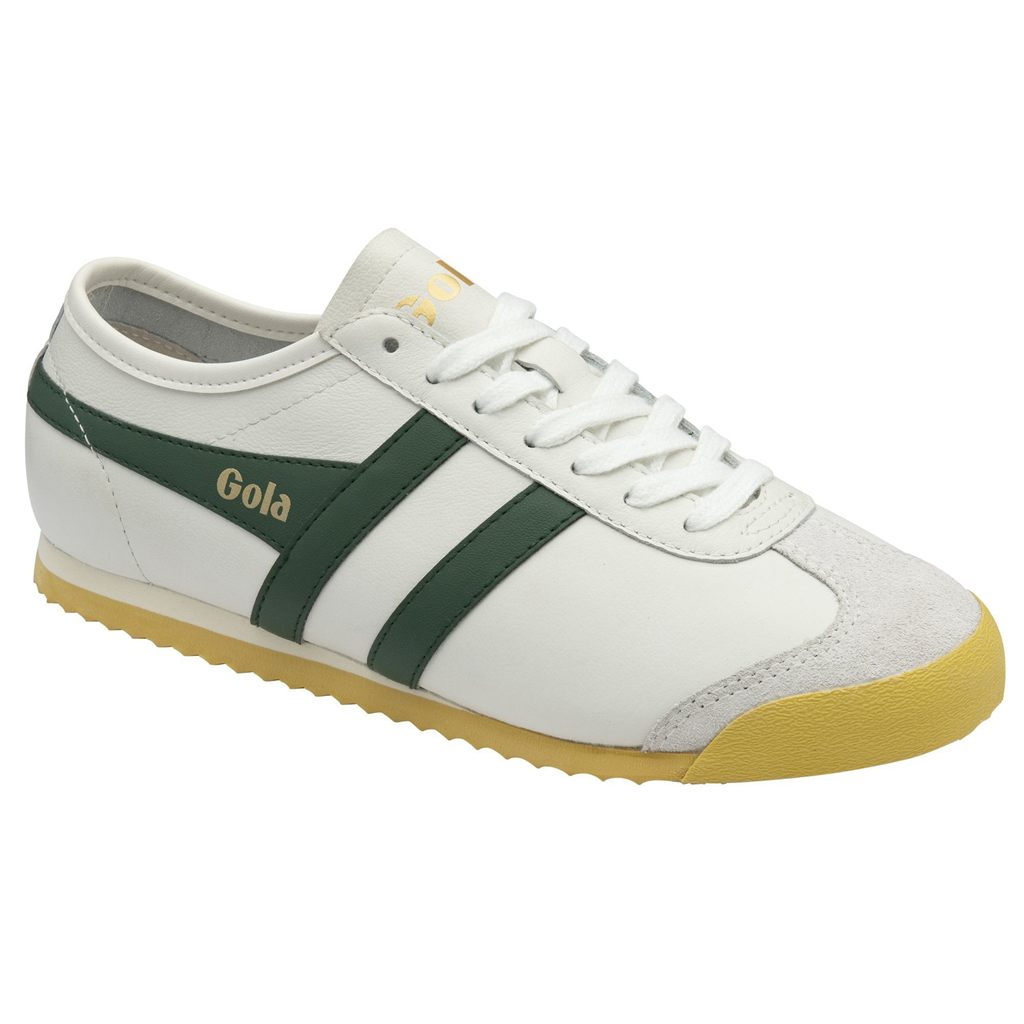 Gola Classics Race Leather Sneakers Blancas Colombia | 821REIYXH