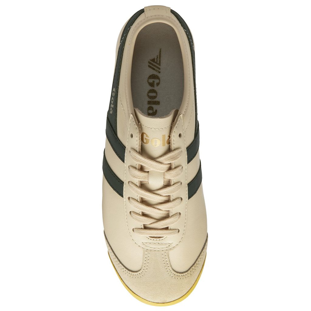 Gola Classics Race Leather Sneakers Kaki Oscuro Colombia | 504SURAPW
