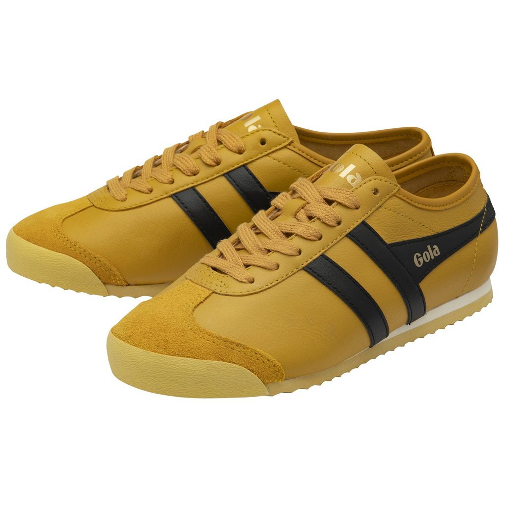 Gola Classics Race Leather Sneakers Negras Colombia | 765WOMFIS