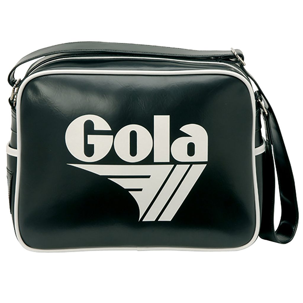 Gola Classics Redford Messenger Bag Negras Blancas Colombia | 652JVKWOH