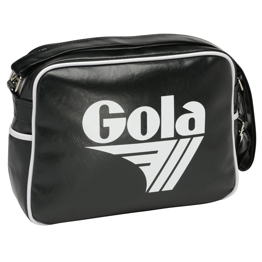 Gola Classics Redford Messenger Bag Negras Blancas Colombia | 652JVKWOH