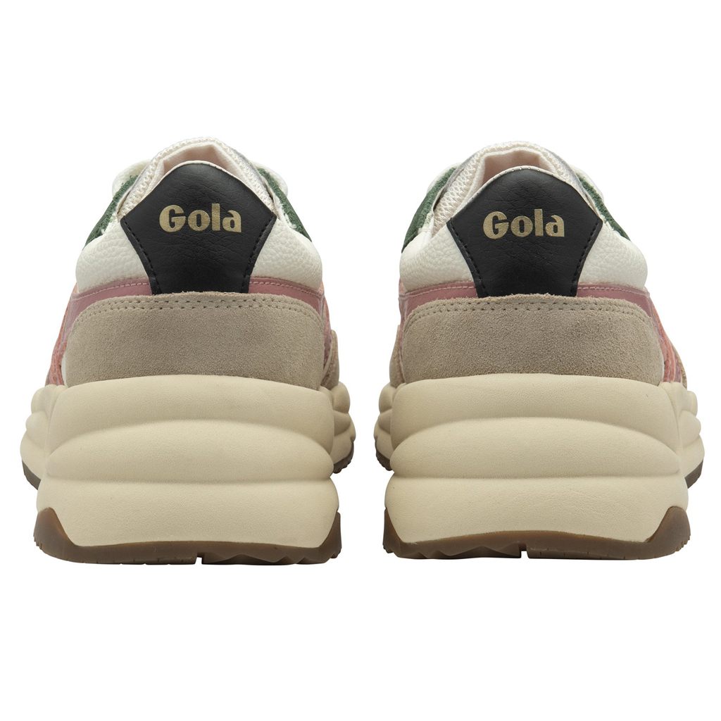 Gola Classics Saturn Quadrant Sneakers Blancas Gris Claro Colombia | 190JLNEOM