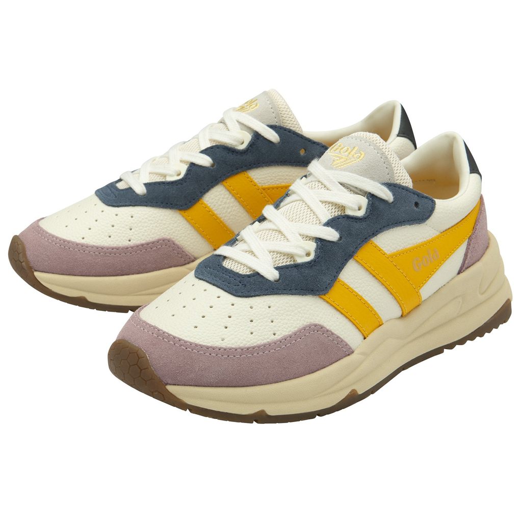 Gola Classics Saturn Quadrant Sneakers Blancas Rosas Colombia | 493NAEMVB