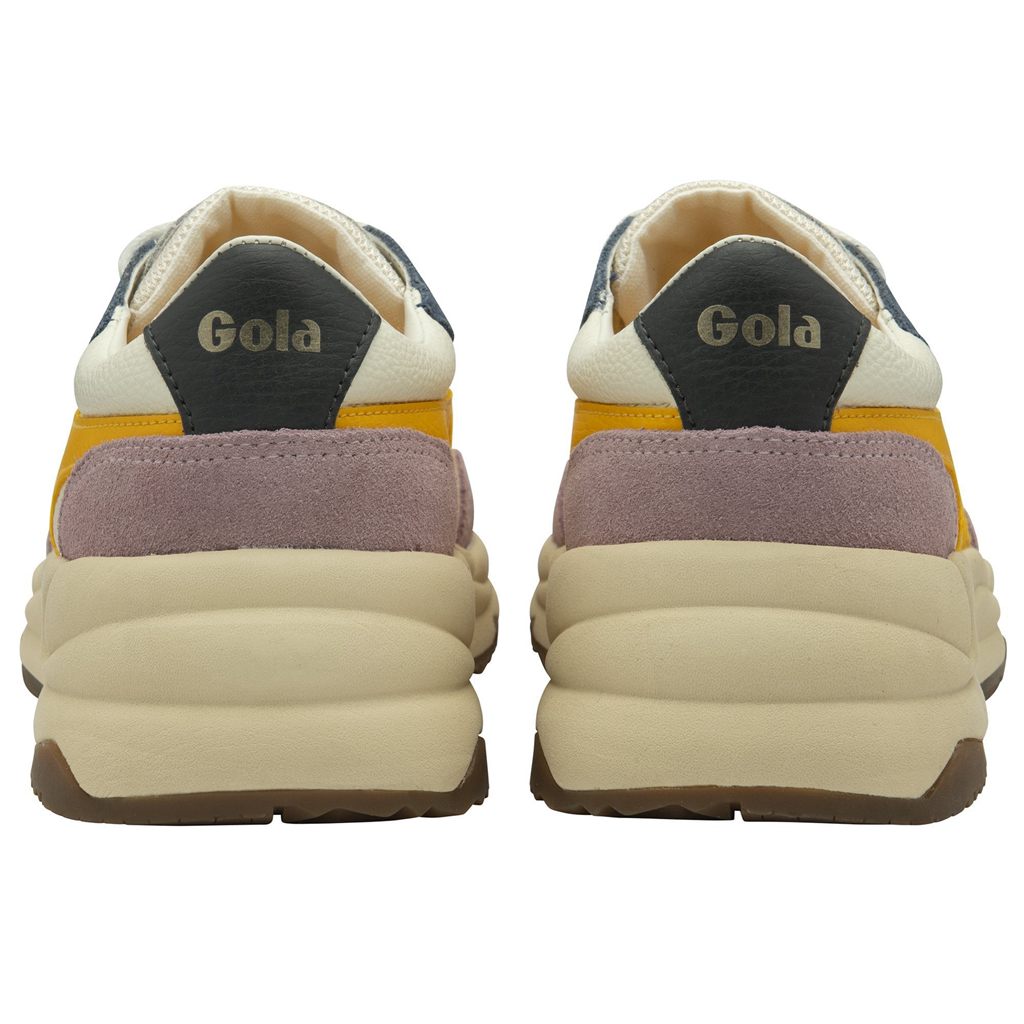 Gola Classics Saturn Quadrant Sneakers Blancas Rosas Colombia | 493NAEMVB