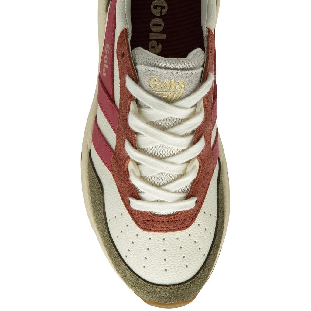 Gola Classics Saturn Quadrant Sneakers Blancas Kaki Colombia | 596WTRUSD