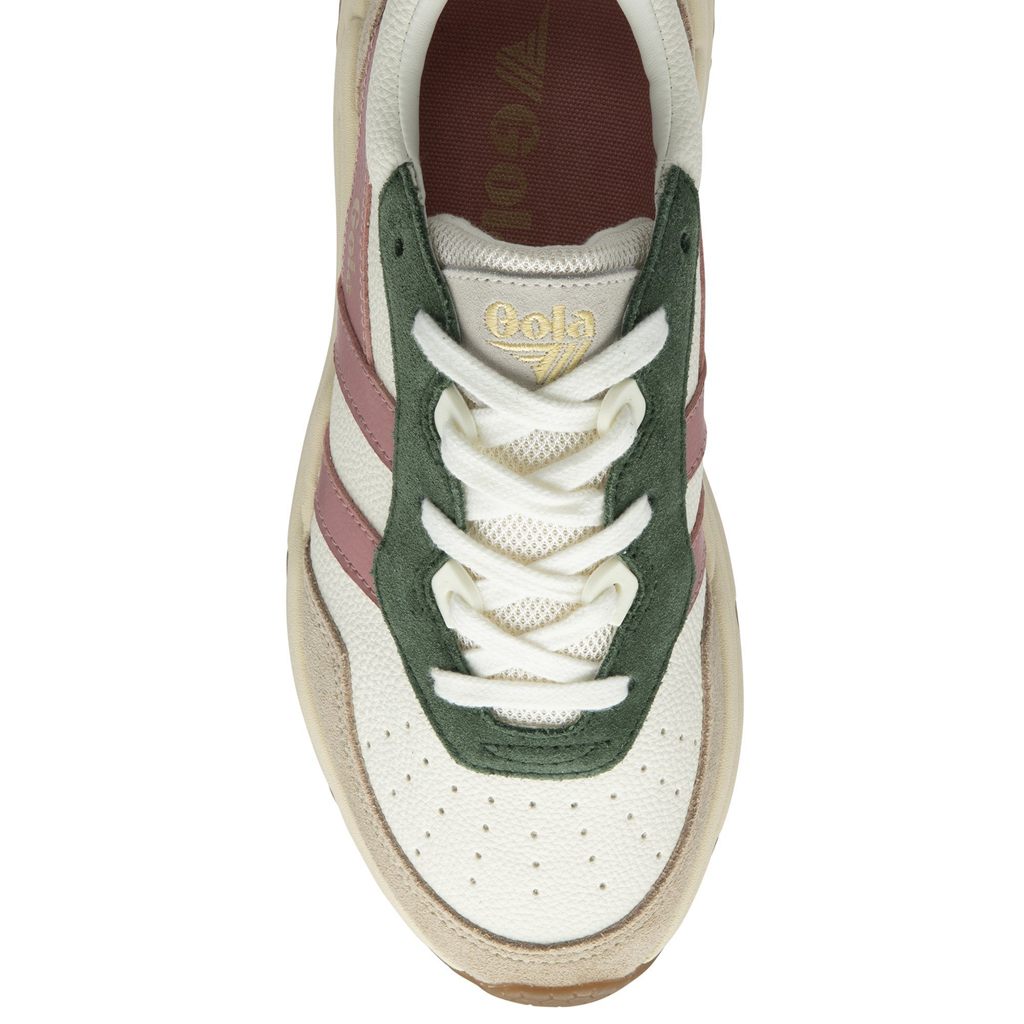 Gola Classics Saturn Quadrant Sneakers Blancas Coral Rosas Colombia | 634DGZQBO