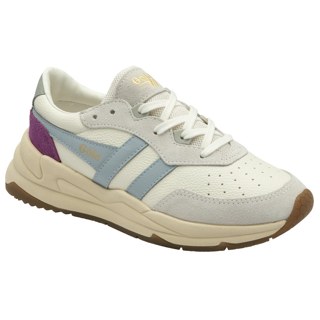 Gola Classics Saturn Sneakers Blancas Azules Colombia | 172EQYRIH