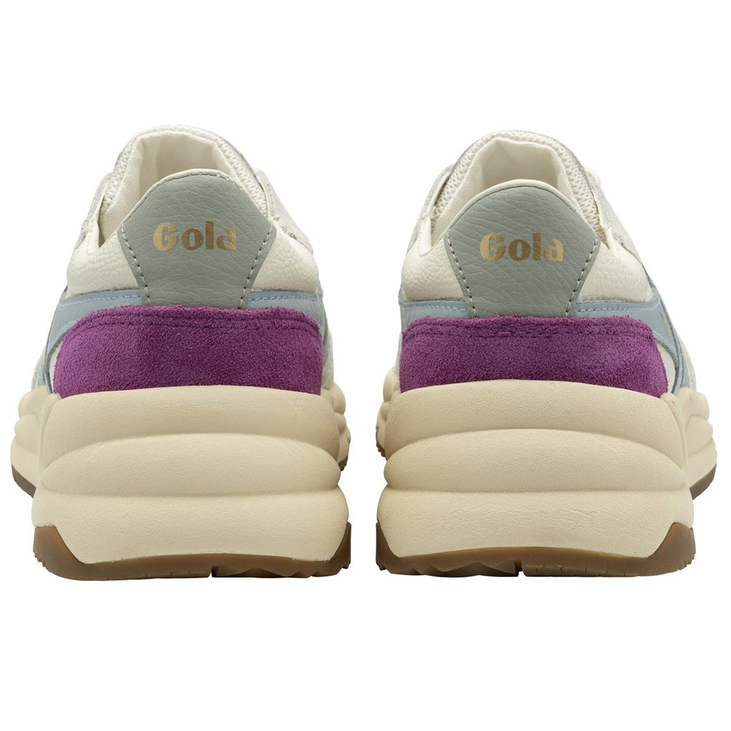 Gola Classics Saturn Sneakers Blancas Azules Colombia | 172EQYRIH