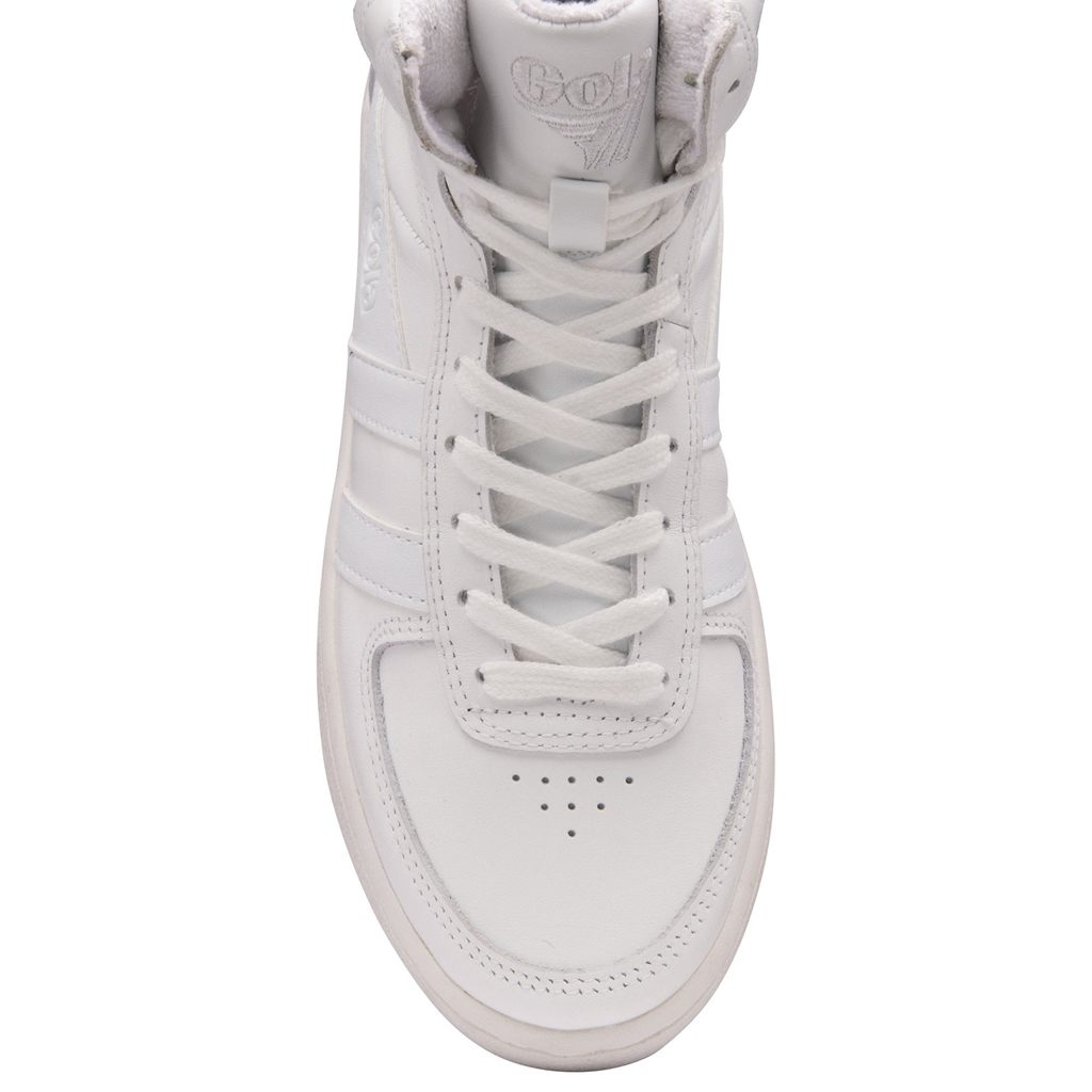 Gola Classics Slam High Sneakers Blancas Blancas Colombia | 153XEPZRA