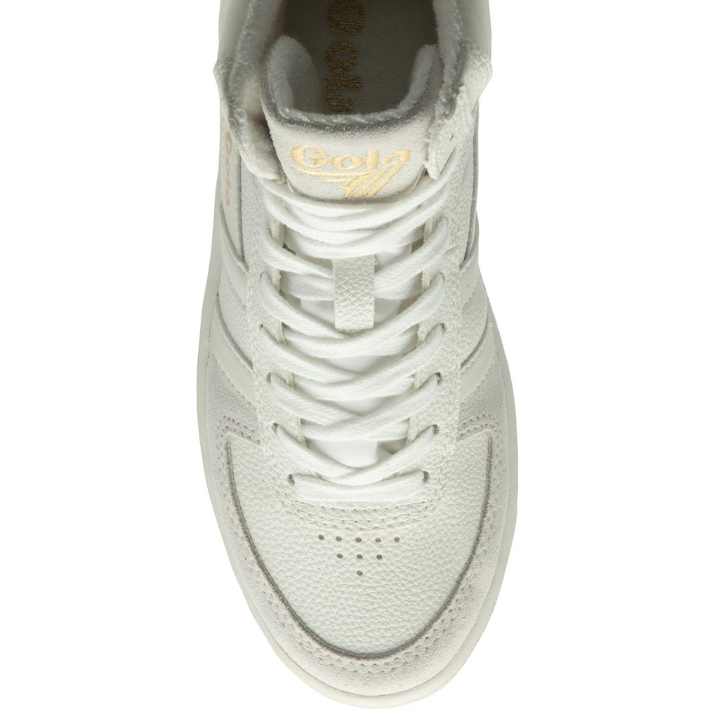 Gola Classics Slam Trident Sneakers Blancas Blancas Colombia | 961CWSFNP