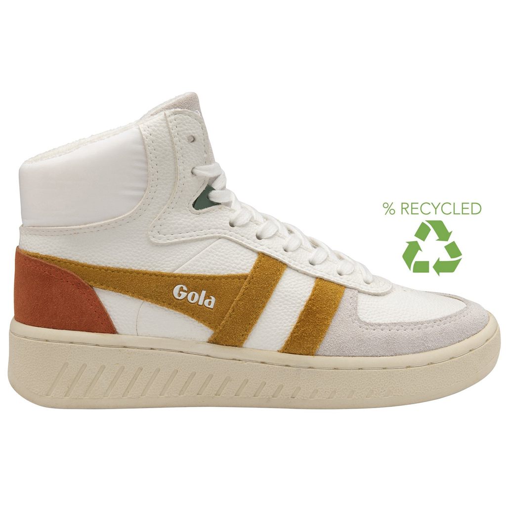 Gola Classics Slam Trident Sneakers Blancas Naranjas Colombia | 175FAPNKW