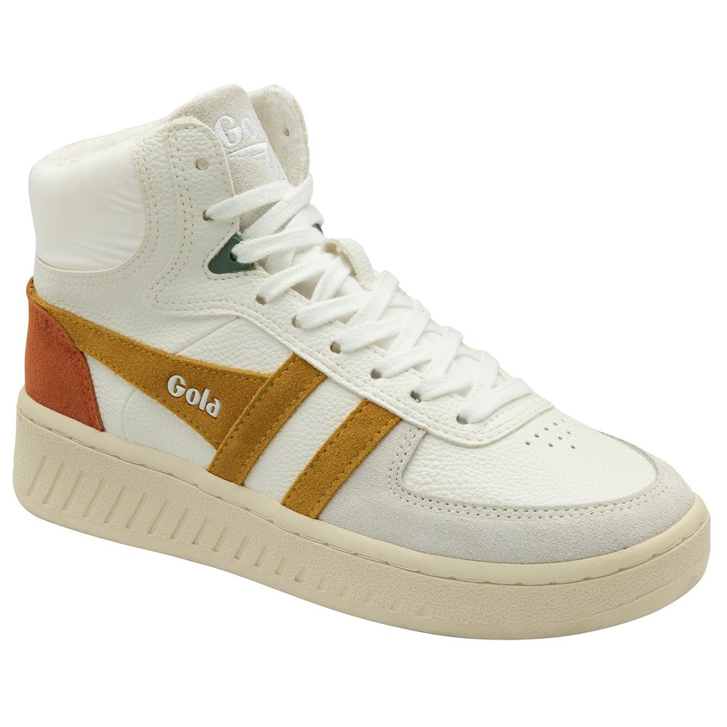 Gola Classics Slam Trident Sneakers Blancas Naranjas Colombia | 175FAPNKW