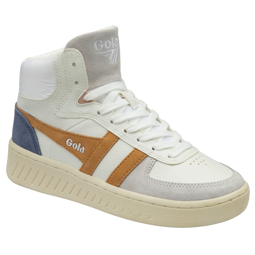 Gola Classics Slam Trident Sneakers Blancas Colombia | 258FLPSYR