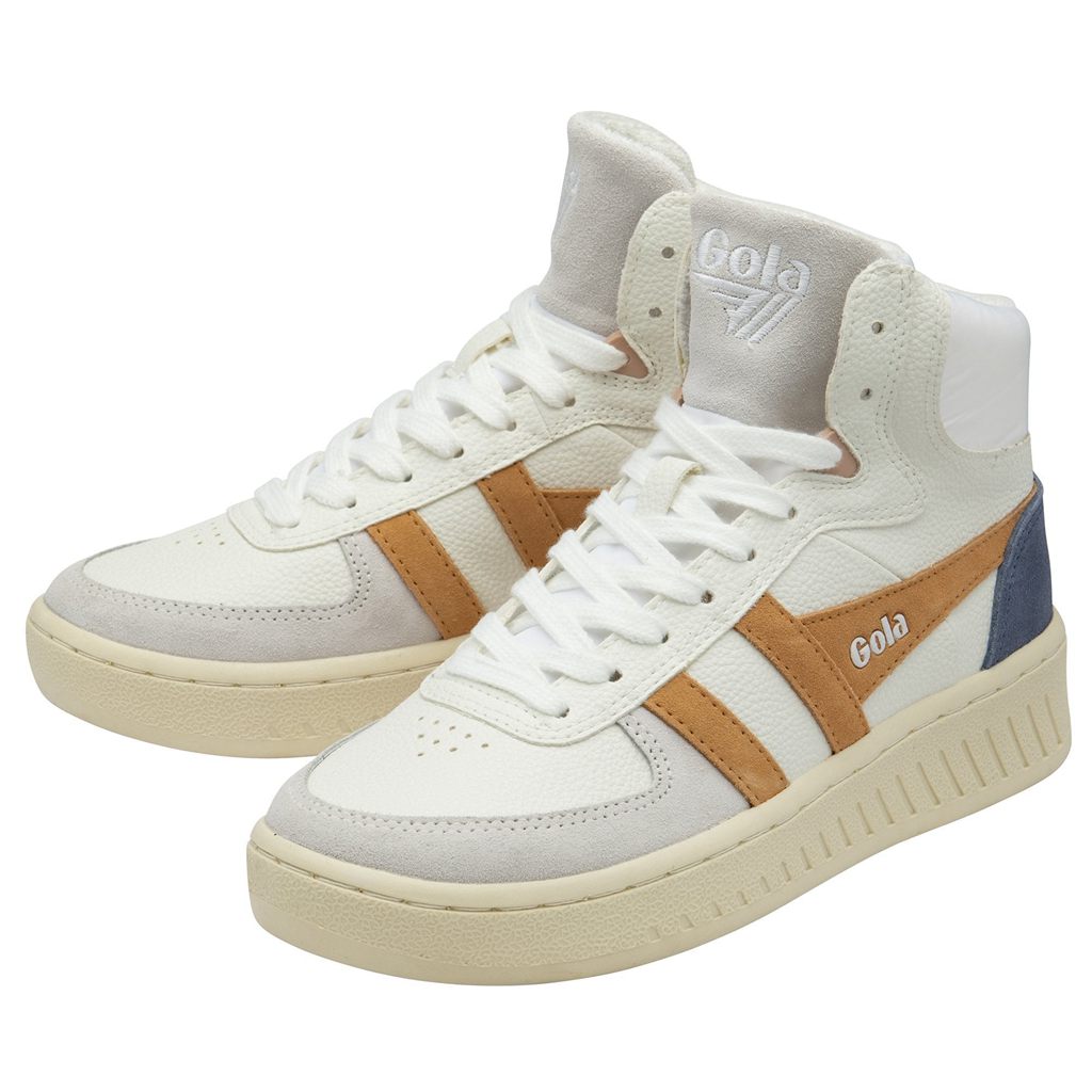Gola Classics Slam Trident Sneakers Blancas Colombia | 258FLPSYR