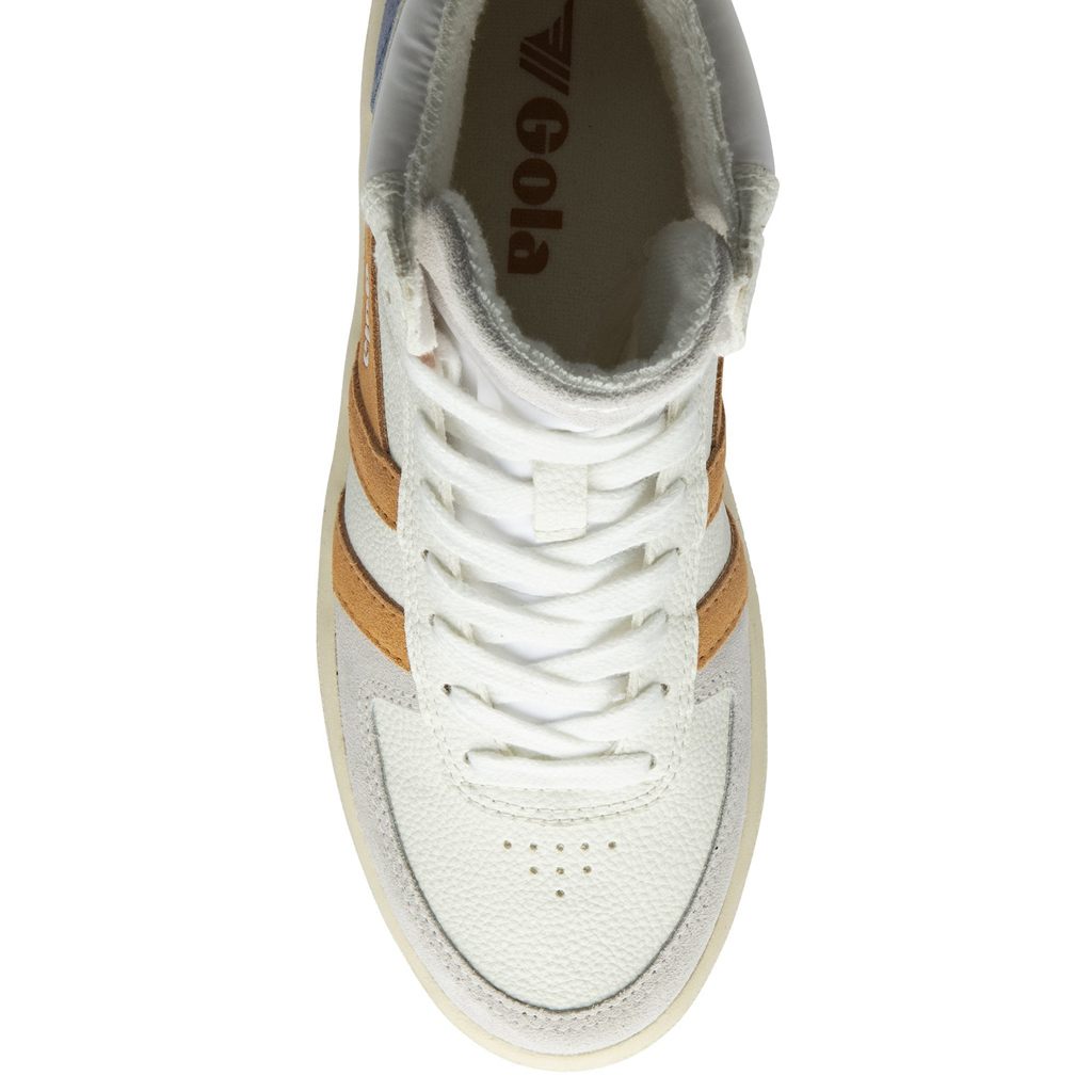 Gola Classics Slam Trident Sneakers Blancas Colombia | 258FLPSYR