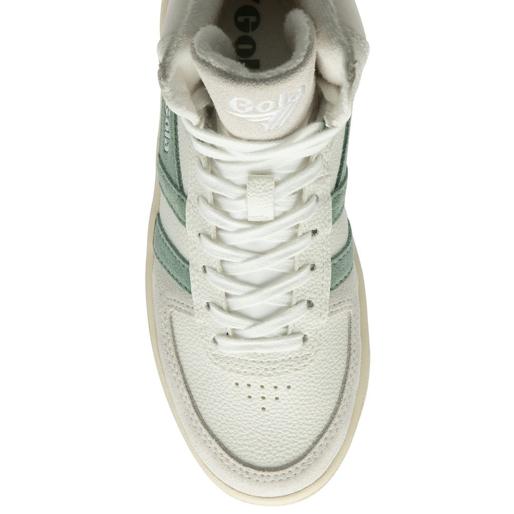 Gola Classics Slam Trident Sneakers Blancas Verde Coral Rosas Colombia | 572KEBQRP