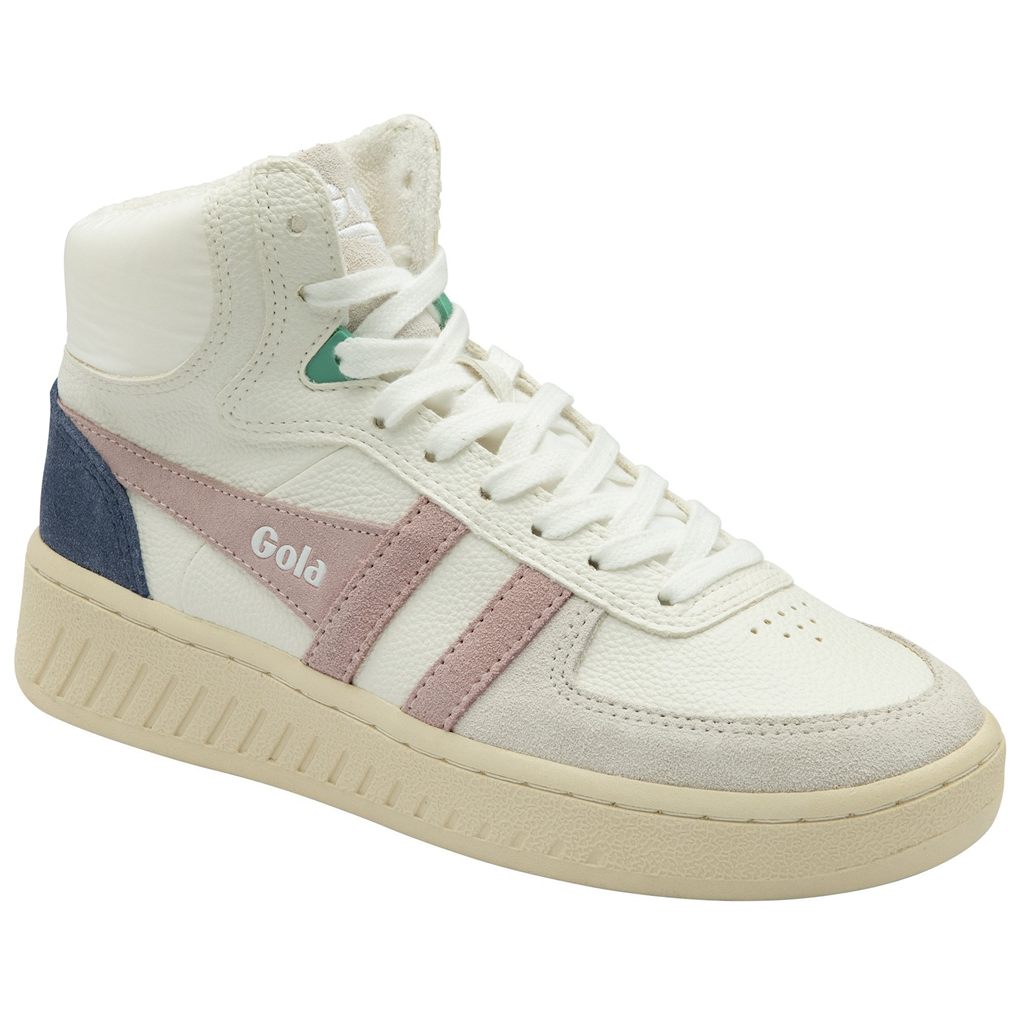 Gola Classics Slam Trident Sneakers Blancas Rosas Colombia | 861ZRQLAW