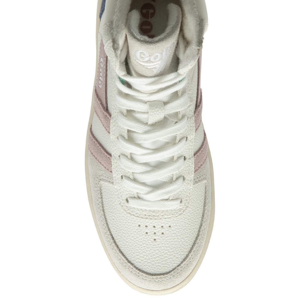 Gola Classics Slam Trident Sneakers Blancas Rosas Colombia | 861ZRQLAW