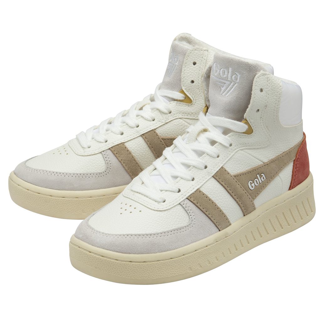 Gola Classics Slam Trident Sneakers Blancas Colombia | 671UWGBHV
