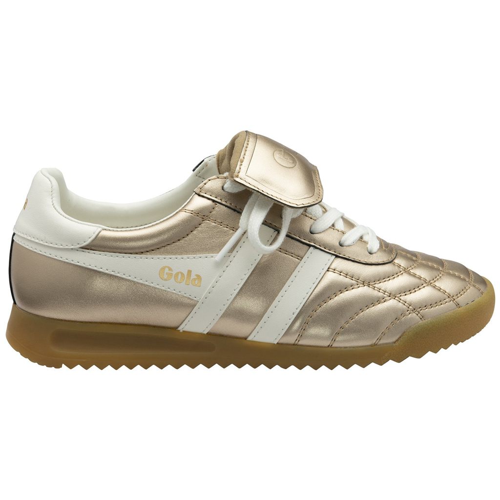 Gola Classics Stadium '86 Sneakers Doradas Blancas Colombia | 405XATGLU