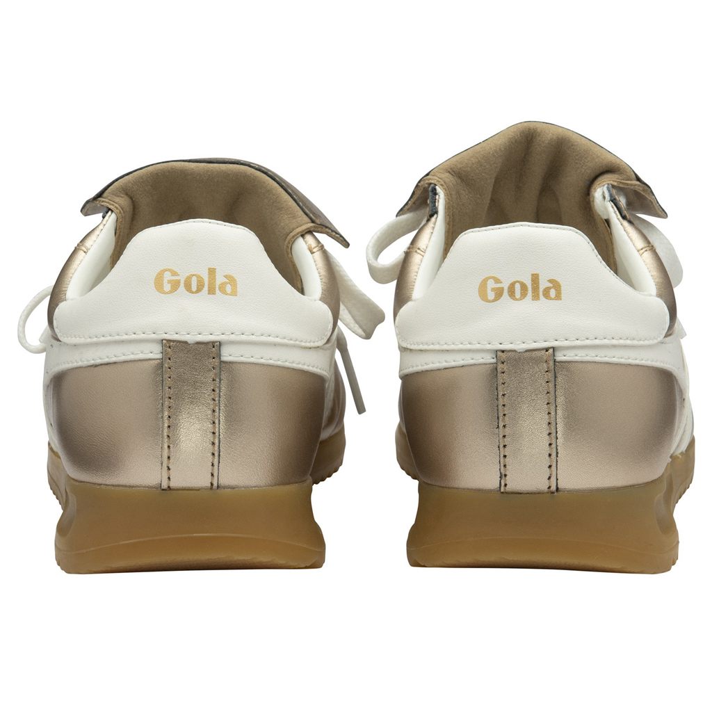 Gola Classics Stadium '86 Sneakers Doradas Blancas Colombia | 405XATGLU