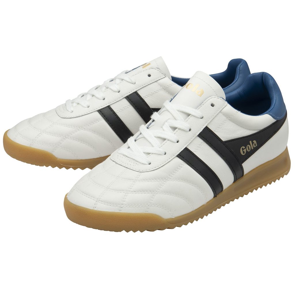 Gola Classics Stadium Sneakers Blancas Negras Azules Colombia | 541MLWPNY