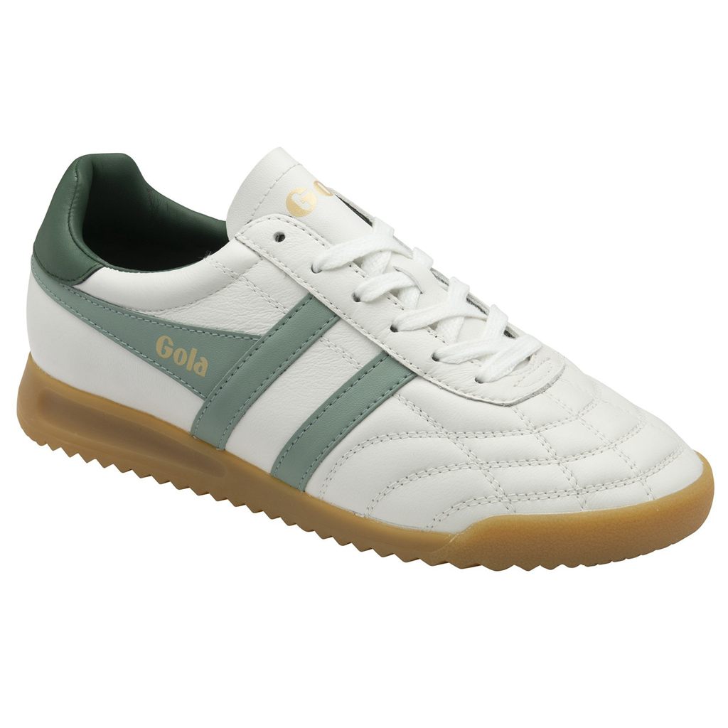 Gola Classics Stadium Sneakers Blancas Verde Colombia | 348GYOKCB