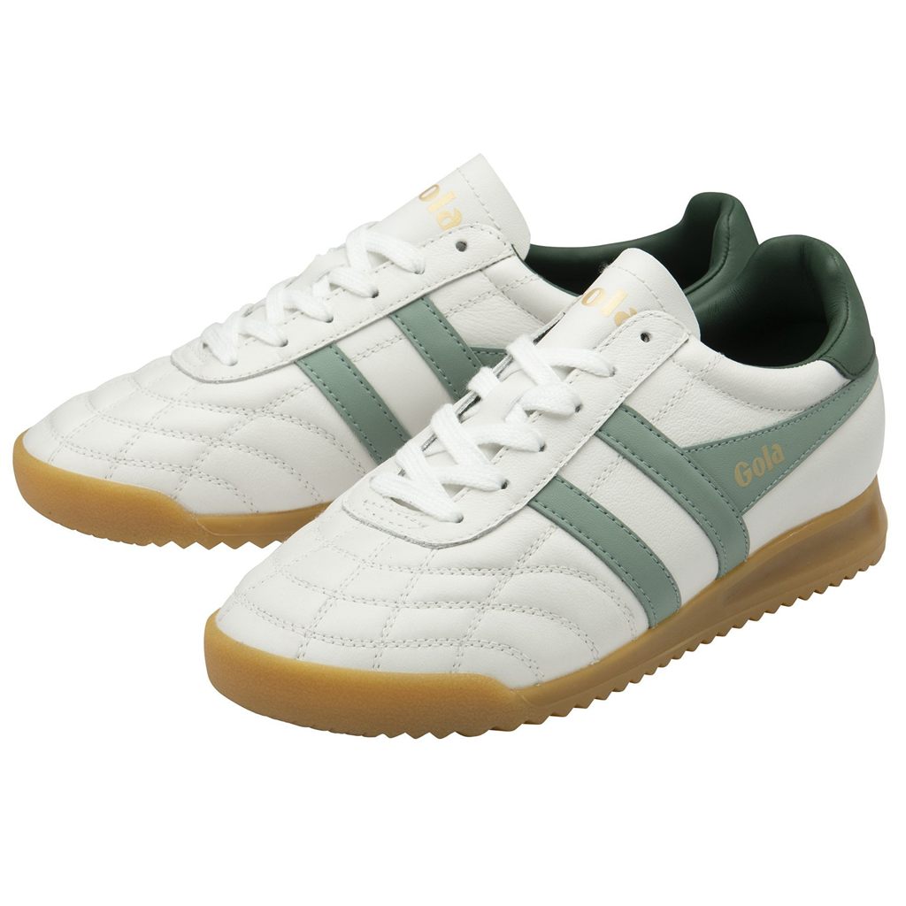 Gola Classics Stadium Sneakers Blancas Verde Colombia | 348GYOKCB