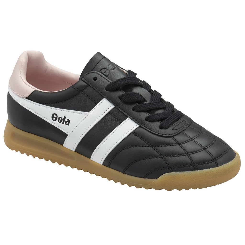 Gola Classics Stadium Sneakers Negras Blancas Rosas Colombia | 053SJVGBK