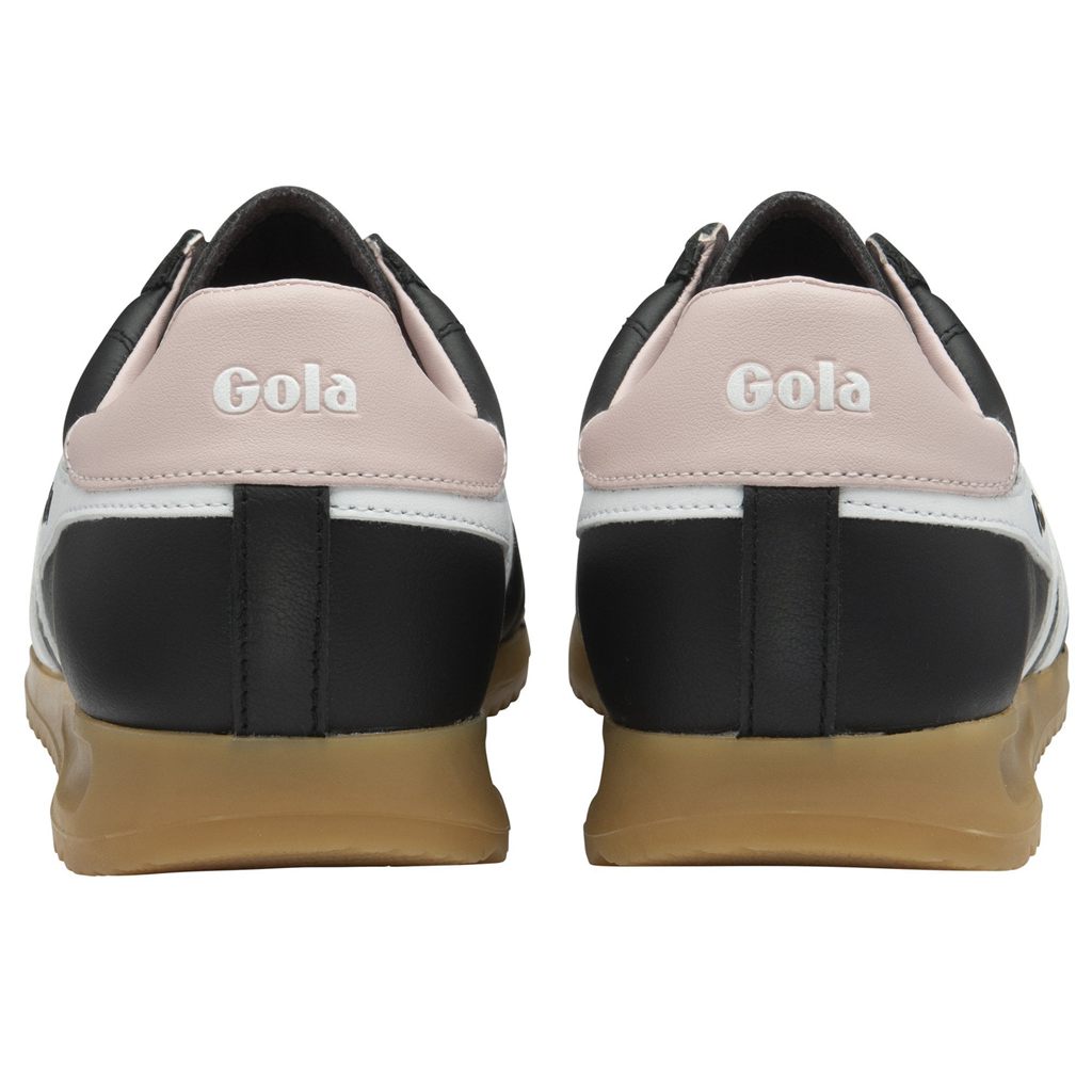 Gola Classics Stadium Sneakers Negras Blancas Rosas Colombia | 053SJVGBK