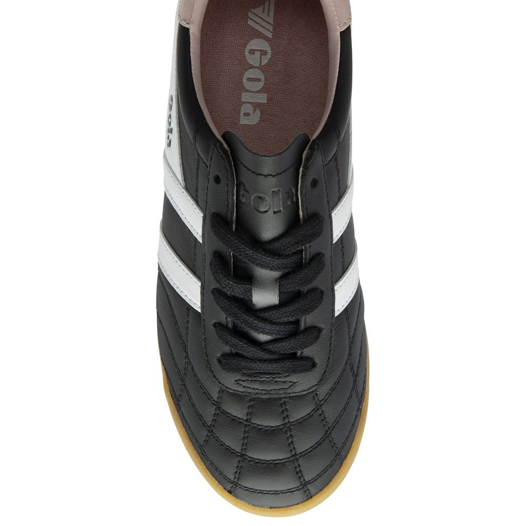 Gola Classics Stadium Sneakers Negras Blancas Rosas Colombia | 053SJVGBK