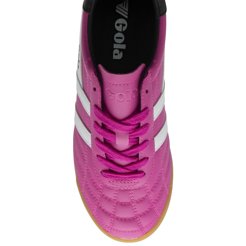 Gola Classics Stadium Sneakers Rosas Blancas Negras Colombia | 805RJCYGE