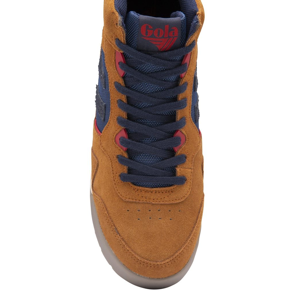 Gola Classics Summit High Sneakers Azul Marino Colombia | 127DGRJYX